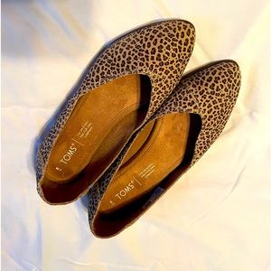 Tom’s Flats-Leopard Print